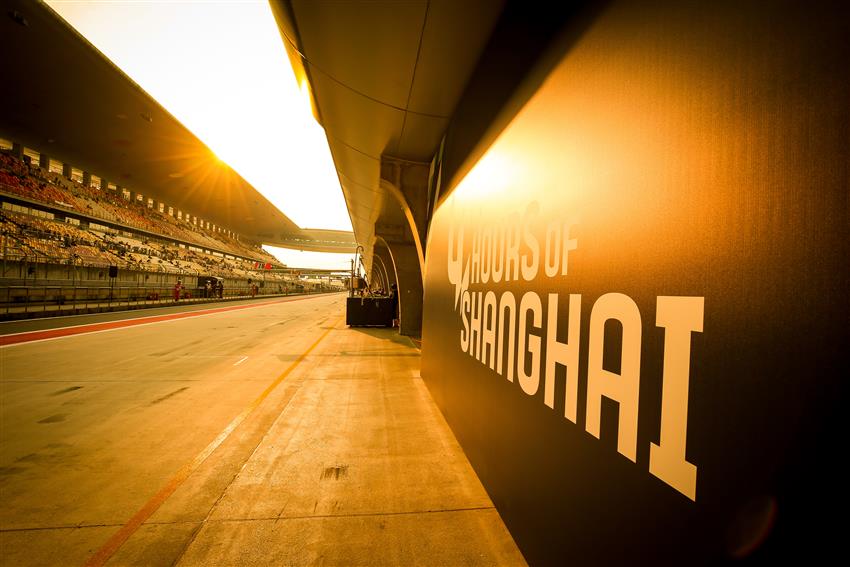 Shanghai Circuit Sunset